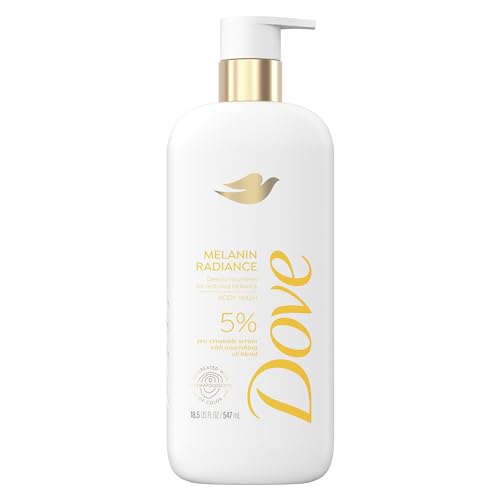 dove melanin radiance 5% body wash 547ml