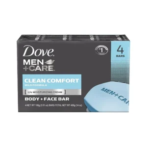 dove men +care clean comfort bar soap(4in1) 400g