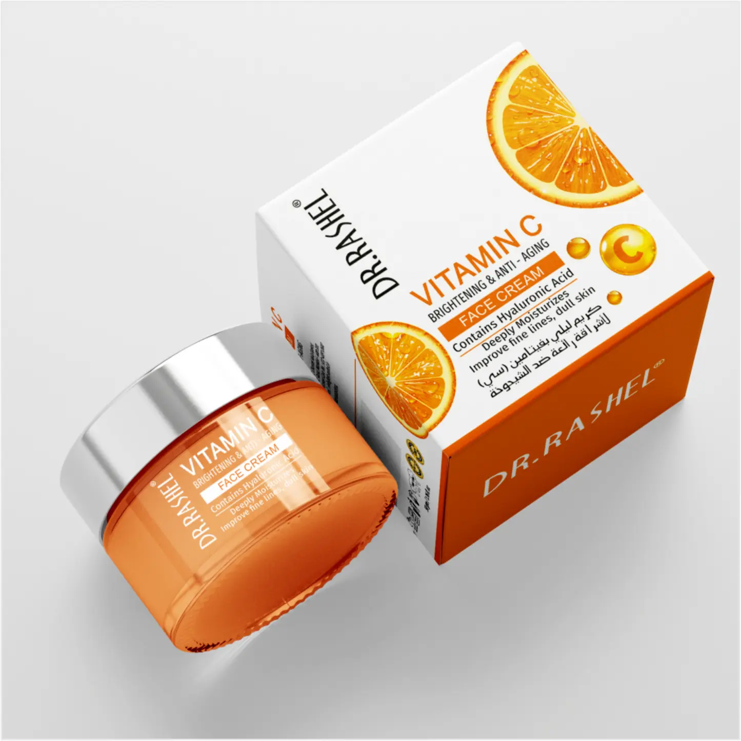 dr rashel vitamin c brightening & anti aging day cream 50g