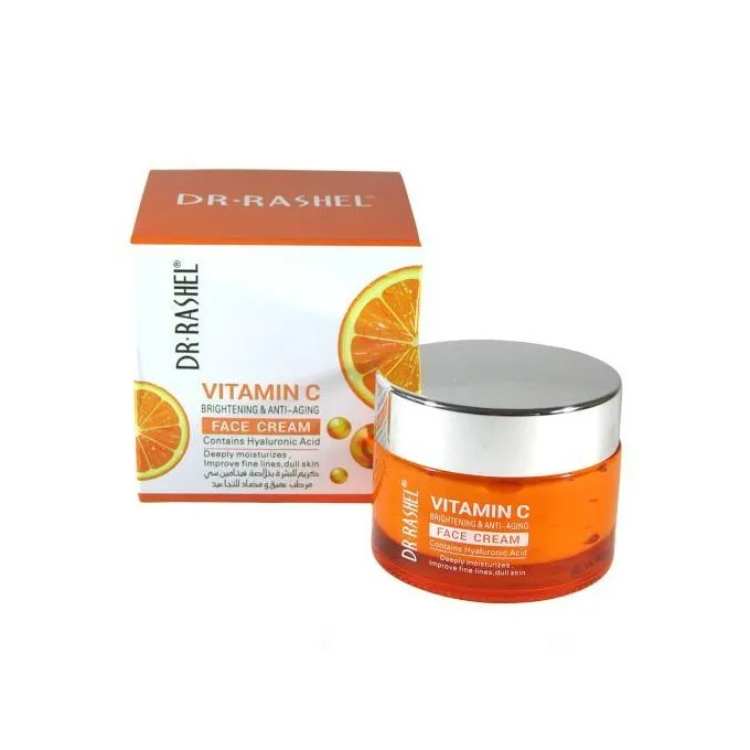 dr rashel vitamin c brightening & anti aging face cream 50g