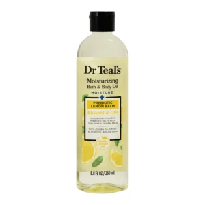 dr teal's prebiotic lemon balm oil 260ml