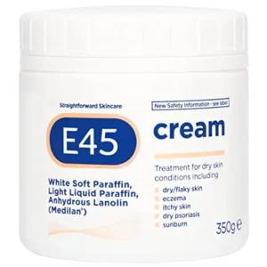 e45 moisturising cream 350g
