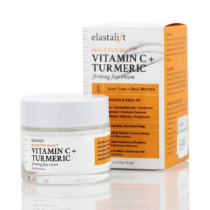 elastalift brighten boost vitamin c+tumeric firming face cream 74ml