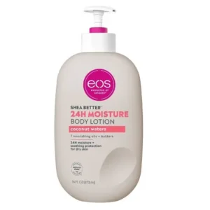 eos shea butter 24h moisture body lotion (coconut water) 473ml