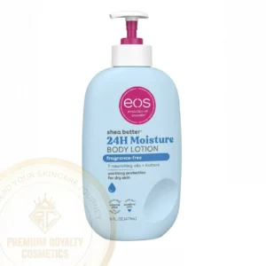 eos shea butter 24h moisture body lotion (fragrance free) 16 fl. oz. 473ml