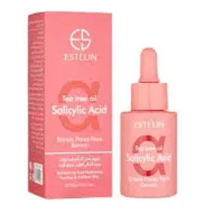 estelin teatree oil ( salicylic ) acid shrink pores face serum 30ml