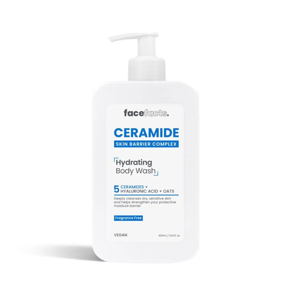 facefacts ceramide hydrating body wash 400ml