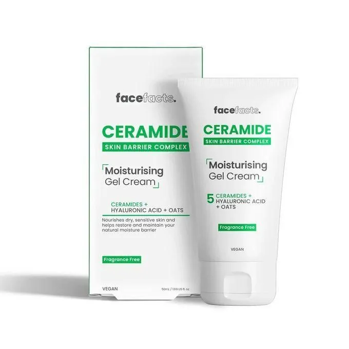 facefacts ceramide moisturising gel cream 50ml