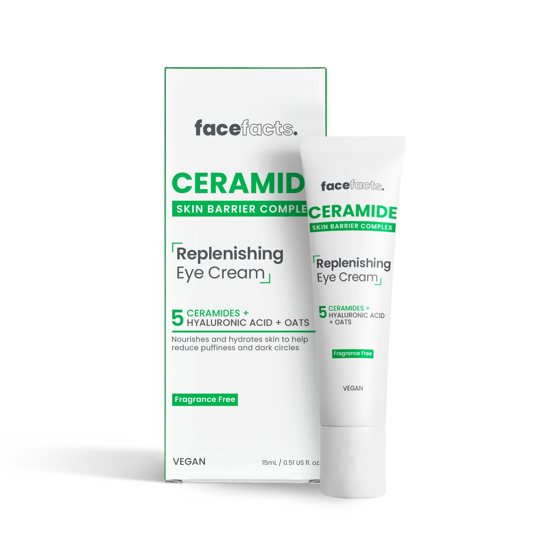 facefacts ceramide skin barrier complex replenishing eye cream 15ml