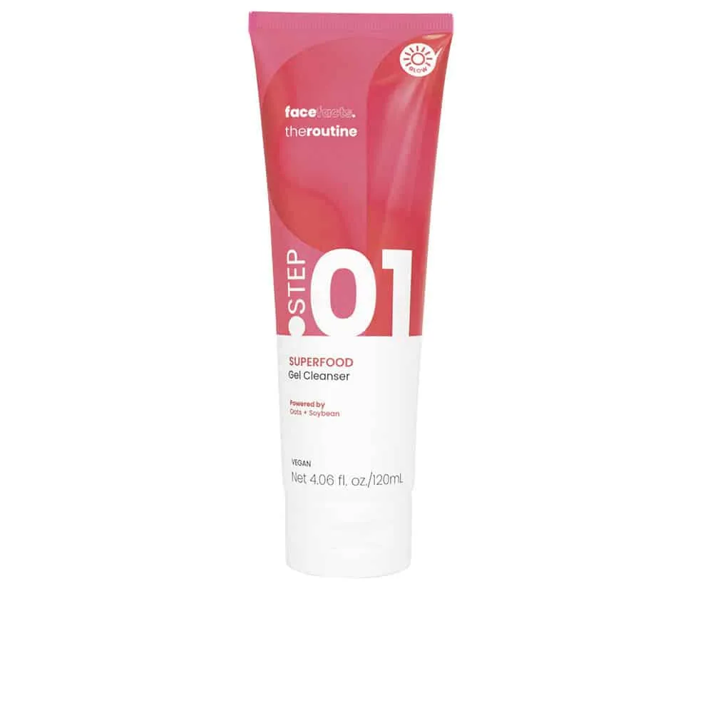 facefacts step 01 superfood gel cleanser 400ml