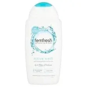 femfresh active wash with ginseng extract & silver ions 250ml