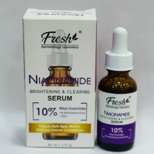 fresh niacinamide brightening & clearing serum 30ml