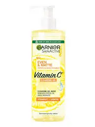 garnier skin active ( even & matte vitamin c cleansing foam )100ml