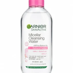 garnier skin active ( rose micellar cleansing water pink ) 400ml