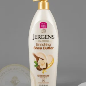jergens oil infused [ enriching shea butter ] for radiant skin | 24hr moisturizer 21fl oz ( 621ml )