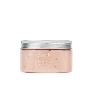 koec peach dead sea salt niacinamide body scrub 400g