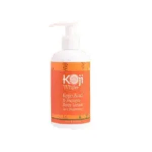 koji white kojic acid & papaya body lotion skin brightening 250ml