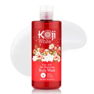 koji white kojic acid skin brightening body wash 320ml