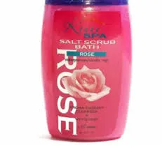 kuu spa salt scrub bath ( rose ) 450ml (exp 16/06/2026)