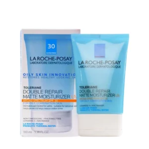 la roche posay oily skin innovation toleriane double repair matte moisturizer uv 100 ml ( broad spectrum spf 30 )