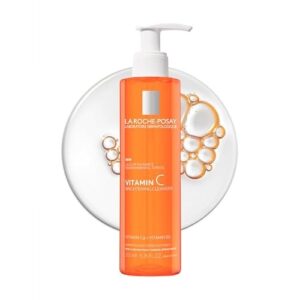 la roche posay vitamin c brightening cleanser 200ml