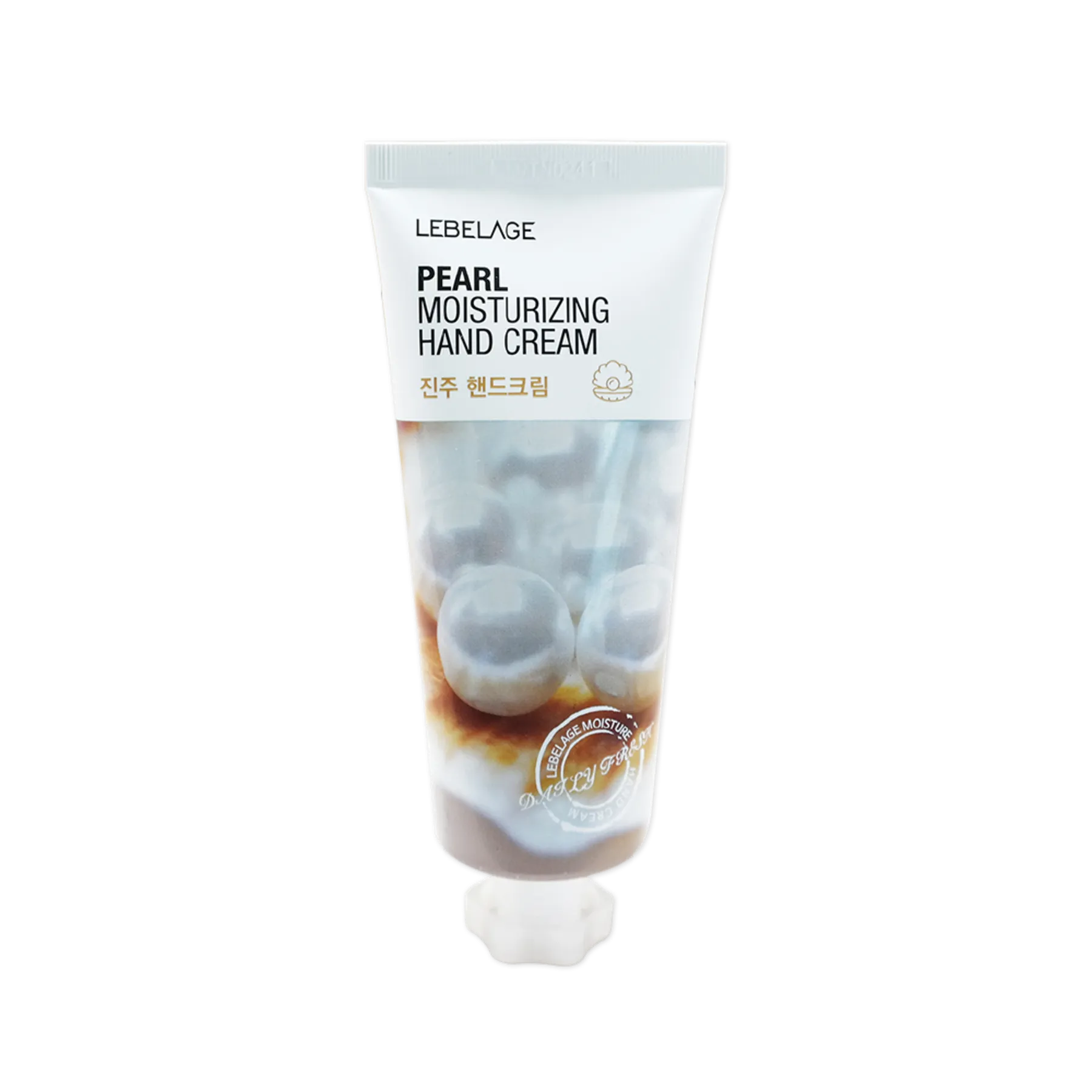 lebelage pearl moisturizing hand cream (100ml)
