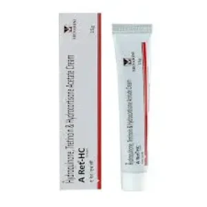 menarini a ret hc hydroquinone tretinoin & hydrocortisone acetate gel 15g