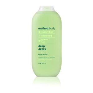 method body cucumber, seaweed green tea daily zen body wash 532ml