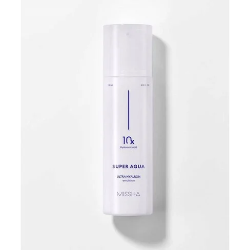 missha 10x hyaluronic acid super aqua ultra hyalron emulsion (130ml)