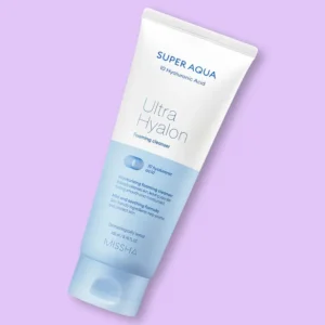 missha super aqua 10 hyaluronic acidultra hyalron ( foaming cleanser ) 200ml