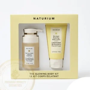 naturium [ the glowing body kit ] | body wash & lotion set
