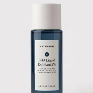 naturium [ bha liquid exfoliant 2% ] | leave on exfoliant with 2% salicylic acid & bioactive fruit acids ( 120ml )