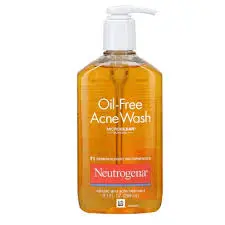 neutrogena oil free acne wash microclear 269ml