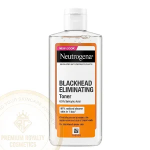 neutrogena [ blackhead eliminating toner ] 0.5% salicylic acid | 91% noticed clearer skin in 1 day ( 200ml )