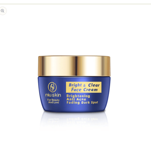 niu skin bright & clear face cream(blue) 50ml