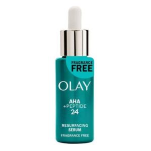 olay aha+peptide 24 resurfacing serum 40ml