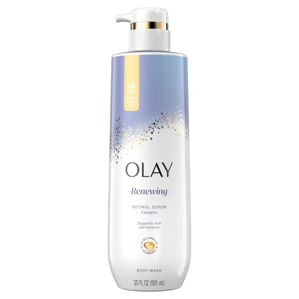 olay cleansing and renewing ( retinol ) serum complex body wash 591ml