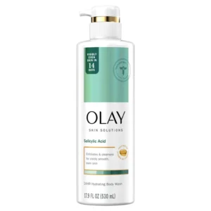 olay skin solution ( salicylic ) acid 24hrs hydrating body wash 530ml