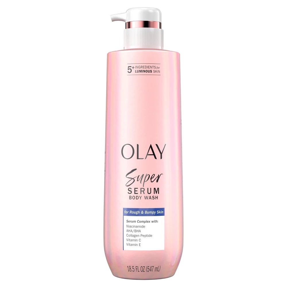 olay super serum body wash(for rough & bumpy skin) 547ml