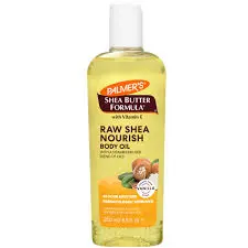 palmers cocoa butter formula with vitamin e raw shea nourish body oil ( 250ml )