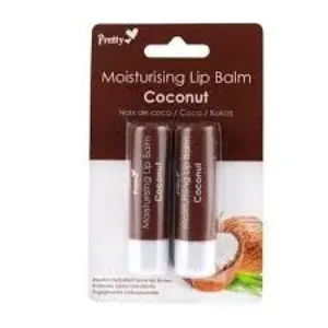 pretty coconut moisturising lip balm 4.3g