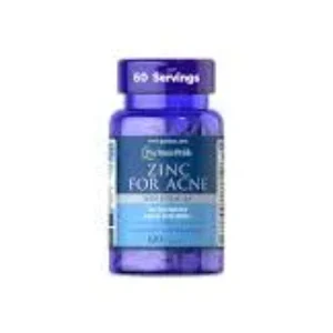 puritan's pride zinc for acne 500mg immune support & clear skin supplement