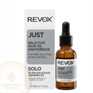 revox just [ salycylic acid 2% anhydrous ] h2o free solution acne control 30ml