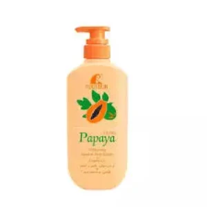 roushun extract papaya whitening hand & body lotion +vitamin e 500ml