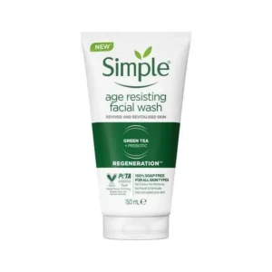 simple ( age resisting ) facial wash 150ml