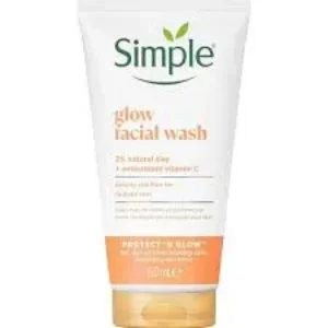 simple ( glow ) facial wash 150ml