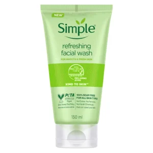 simple ( refreshing ) facial wash 150ml