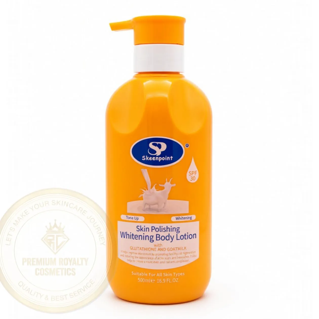 skeen point ( skin polishing whitening ) body lotion 500ml
