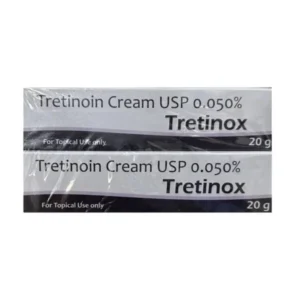 skynox (tretinox) tretinoin cream usp 0.050% facial treatment gel 20g