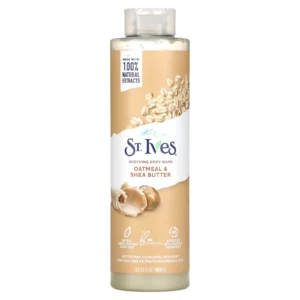 st ives soothing oat meal and shea butter body wash